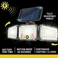 thumbnail image 3 of Bionic Floodlight Max Solar Floodlight Motion activated Solar Light 2 Packs, 3 of 6