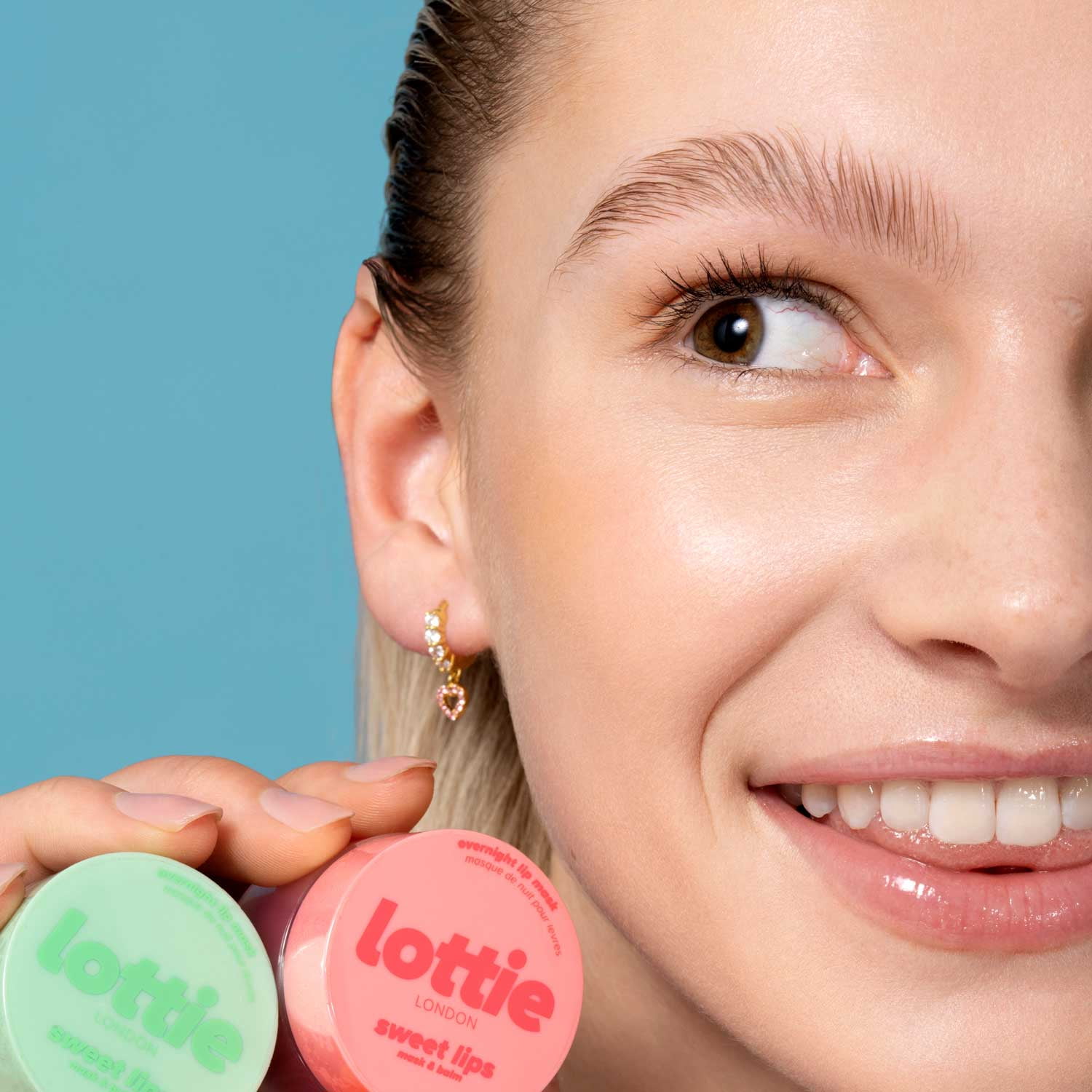 Lottie London Sweet Lips Overnight Lip Mask & Balm, Minted