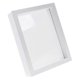thumbnail image 4 of White Glass Photo Frame Coin Display Case for Daily Use with .5 x 7.5 Inches, 4 of 4