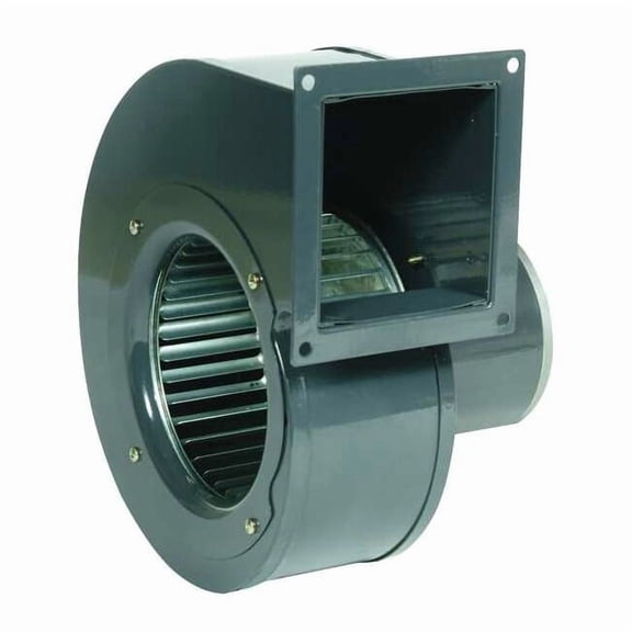 Rectangular OEM Blower, 1600 RPM, 1 Phase, Direct Drive, Steel 1 Speed