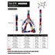 thumbnail image 4 of 1 Set Geometric Color Block Pet Chest And Back Dog Leash With Anti-escape Collar, 3pcs/set For Outdoor Walking, 4 of 4