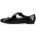 thumbnail image 3 of Journee Womens Ivanna Almond Toe Mary Jane Buckle Detail Comfort Flats, 3 of 10