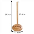 thumbnail image 4 of 2X Dispensador de Soporte de Hilo de Madera para Ganchillo, Soporte de Bola de Hilo para Tejer, Dispensador de Husillo de Hilo, Herramienta de Ganchillo, 4 of 6