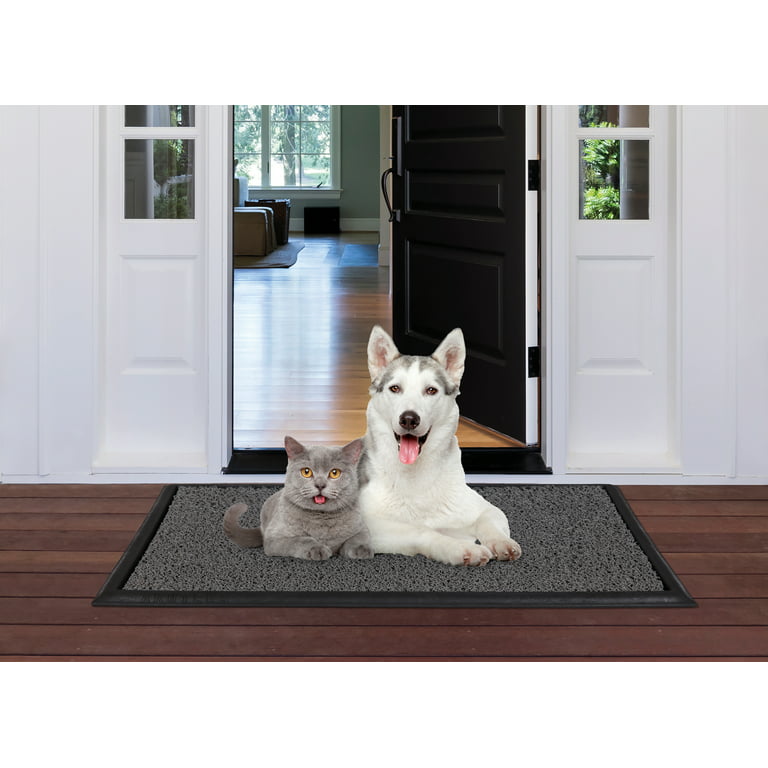 Ottomanson Easy Clean, Waterproof Non-Slip Boot Tray and Doormat