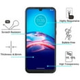 thumbnail image 3 of MOTOROLA Moto E 2020 /E7 Screen Protector, 9H Hardness Anti-Scratch Full Glue Tempered Glass Screen Protector [3D Curved Glass, Bubble Free] HD Clear Black for&nbsp;MOTO E (2020), MOTO E7, 3 of 6