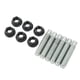 thumbnail image 2 of Kit de tuercas de colector de escape 800910550 de repuesto para Subaru Legacy Outback Forester Tribeca Jadeshay A, 2 of 8