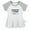 Gray Raglan Dresses, variant on iDzn Answered Prayer Funny Dresses For Baby, Newborn Babies Skirts, Infant Princess Dress, 0-24M Kids Graphic Clothes (Gray Raglan Dresses, 0-6 Months)