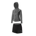 thumbnail image 5 of MOJOGO Workout Set for Women Summer Gym Outfit Hoodie Racerback Bra Top Shorts Leggings Yoga Clothes 5 PCS Exercise Athletic Outfits Set L, 5 of 6