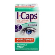 ICAPS Eye Vitamin & Mineral Supplement Softgels Areds' Formula - 60 CT