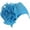 Lake Blue, variant on Women Flower Stretchy Beanie Turban Bonnet Chemo Cap for Cancer Patients Ladies Bandanas African Head Wrap Cap
