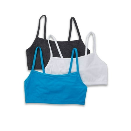 

Fruit of the Loom Women s Spaghetti Strap Cotton Sports Bra 3-Pack Style-9036
