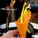 thumbnail image 3 of Embudo Universal Advancent para llenado de aceite de coche agua PP antisalpicaduras herramientas de repostaje Cocina y Comedor Negro, 3 of 6