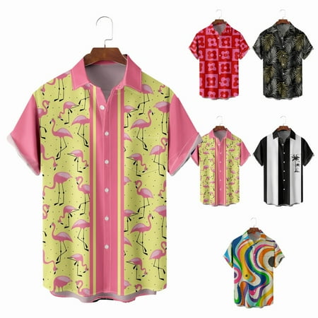 

Toddler Boys Beach Button Down Polo Shirts Regular Fit Cheap Clothing Size 100-170/XXS-8XL