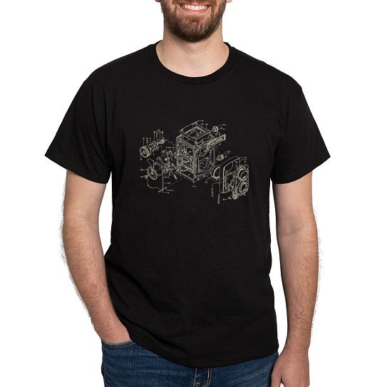 CafePress - Rollei T Shirt - Men's Classic Cotton T-Shirts