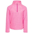 thumbnail image 1 of Trespass Girls 1/2 Zip Jumper Pullover Pockets Anti Pilling Microfleece Casual Top Meadows, 1 of 7