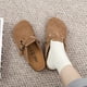 thumbnail image 5 of Zapatillas de suela antideslizante para mujer, zapatillas con hebilla ajustable para interiores y exteriores Ndcxsfigh Tenis De Mujer Tenis De Hombre, 5 of 9