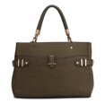thumbnail image 5 of MKF Collection Tenna Vegan Leather Women's Satchel Bag, Stylish Top-Handle Purse Handbag by Mia K - Blush, 5 of 10