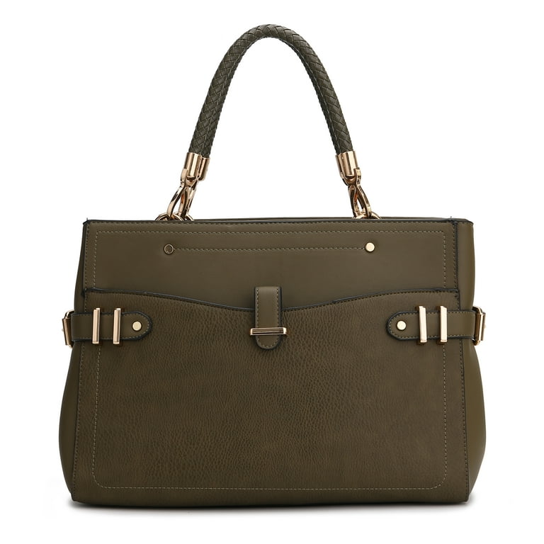 MKF Collection Tenna Vegan Leather Women's Satchel Bag, Stylish