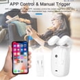 thumbnail image 4 of Intelligent Tuya WiFi Intelligent Curtain Motor Electric Curtain Robot Automatic Opener No Wiring with Gateways Support APP Remote Control Timer Setup Temperature & Light Sensing, 4 of 7