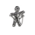 thumbnail image 1 of Alchemy Gothic R236T Voodoo Doll with a Peg Hole Ring - Size 9.5, 1 of 1
