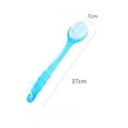 thumbnail image 2 of Back Scrubber for Shower, Soft Bath Brush Long Handle, Shower Brush for Men & Women (14.5 Inches), Anti-Slip Body Scrubber Exfoliator for Cleaning, 2 of 6