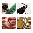 thumbnail image 2 of BTOER DIY Wire Cable Cutting Side And Convenient Electrical Nippers Sturdy Construction Wire Cable Cutters And Convenient, 2 of 9