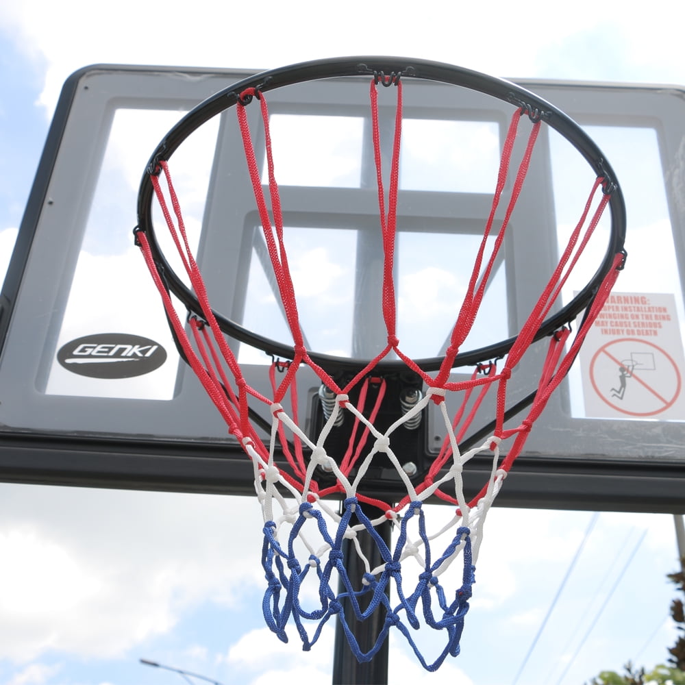 Basketball Hoop with 5.4-6.6FT Adjustable Height and 50 Inch