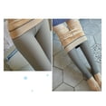 thumbnail image 5 of KOMOO Women Girl Fleece Leggings High Waist Translucent Lined Tights Pantyhose Outdoor Tights, 5 of 8