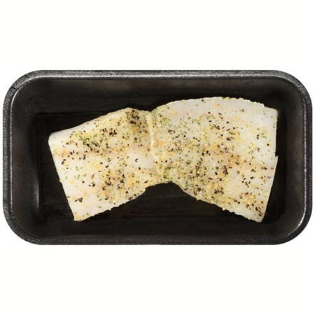 Trident Seafoods: Lemon Pepper Garlic Seasoned Cod, 1 Ct