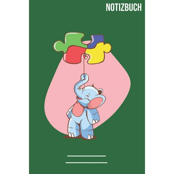 Notizbuch Quadratisch Puzzle Elefant A5 Notebook 111 Seiten Extra Kalender Einzigartig Kariert Karriert Karo Geschenk Geschenkid Walmart Com Walmart Com