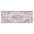 thumbnail image 2 of World Rug Gallery Distressed Bohemian Anti-Fatigue Standing Mat - Cream 18"x47", 2 of 6