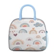 thumbnail image 2 of Lunch Bag with Front Pocket for Women Men,Lunch Box for for Work Picnic (Rainbow Cartoon (2)2), 2 of 7