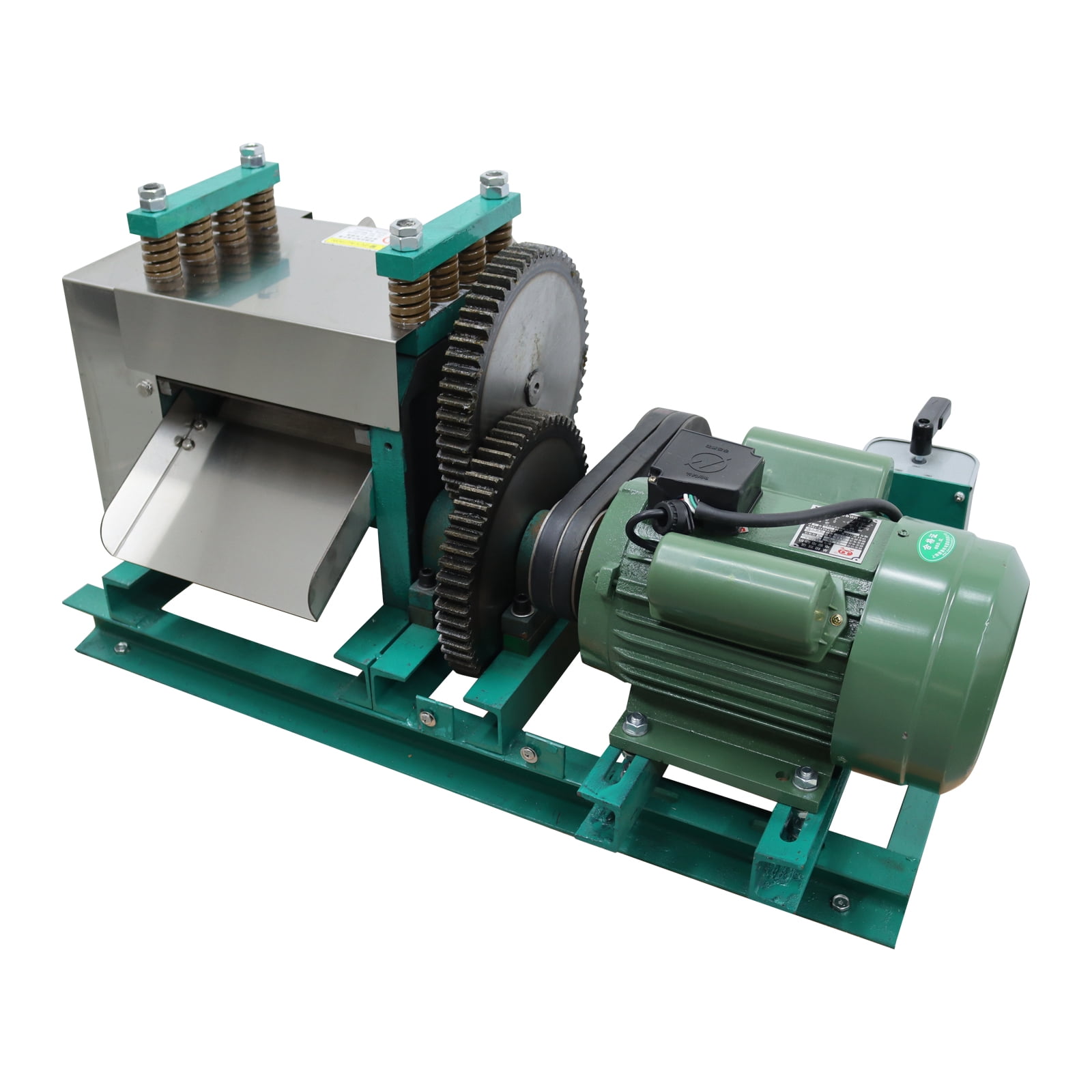 Commercial 3 Rollers Electric Sugarcane Juicer Sugar Cane Press Juice Machine 220V