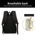 thumbnail image 3 of Naruto Theme Print 3pcs/set Kids Backpack Lunch Bag Crossbody Bag Pencil Case For Boys Girls Fans, 3 of 4
