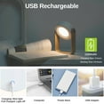 thumbnail image 4 of TSV Foldable Table Lamp, Portable Folding Telescopic Night Light, Wooden Handle Portable Lantern Light for Bedroom Outdoor Camping, 4 of 7