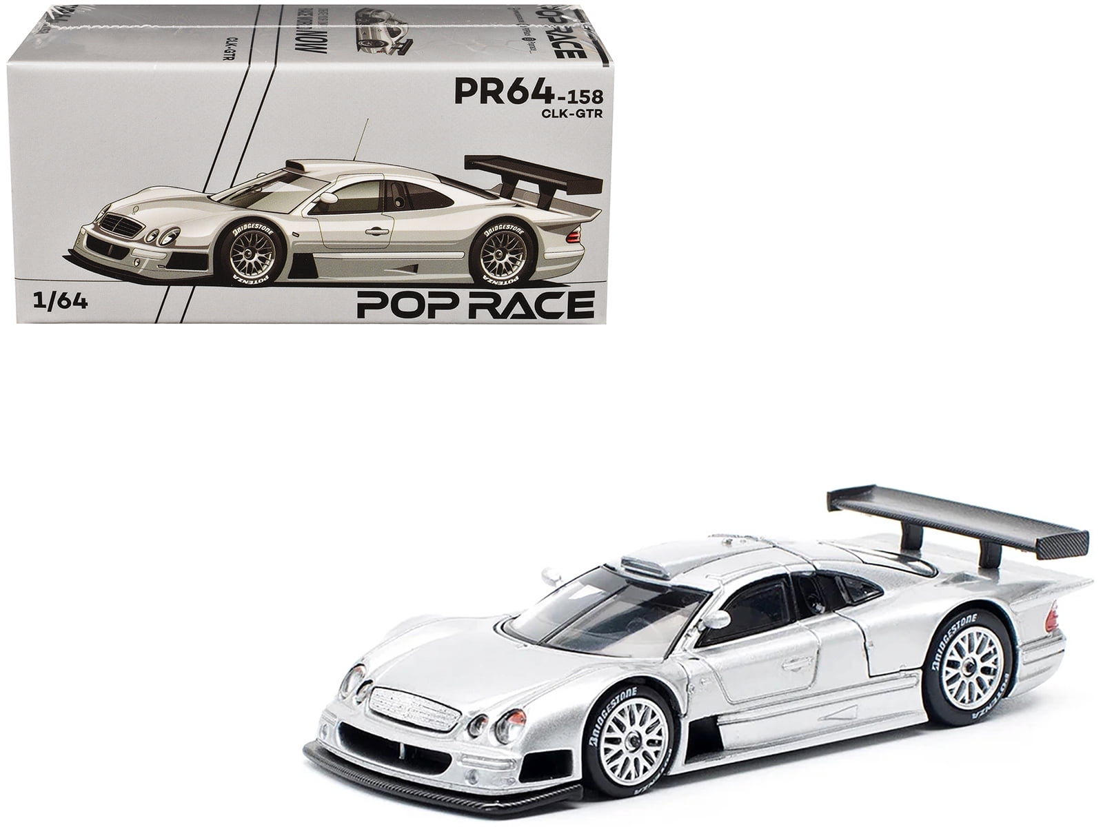 Maisto Mercedes CLK‐GTR street version Maisto Special Edition MERCEDES Clk-gtr Street Version Die
