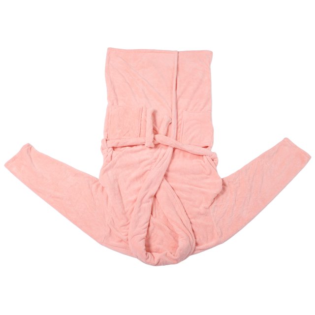 Albornoz De Terciopelo Coral De 822 G, Diseño De Cinturón Cálido Absorbente De Agua Suave Y Grueso Para Parejas, Albornoz, Hogar, Hotel, Los Mejores Regalos