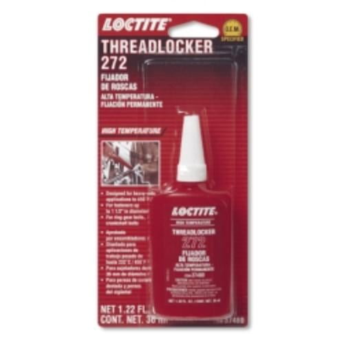 Loctite 37480 Threadlocker 272 High Temp Red