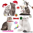 thumbnail image 4 of putnchl Pet Cat Christmas Hand-torn Gift Box Surprise Creative Christmas Toy, 4 of 5
