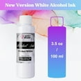 thumbnail image 2 of LET'S RESIN White Alcohol Ink for Epoxy Resin, Upgraded White Alcohol Ink 3.5oz/100ml, Alcohol-Based Resin Ink, White Resin Pigment for Resin Petri, Tumblers, Painting, Resin Art, 2 of 6