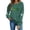 #0161-Green, variant on Pounoo St Patricks Day Hoodies for Women Plus Size Shamrock Print Sweatshirt Comfortable Fashion Casual Saint Patricks Long Sleeve Shirt Gift