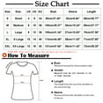 thumbnail image 3 of iHengLiXing Spring Tops for Womens Dressy Casual Women's Casual Round Neck Sleeve Patchwork Solid Color Loose T-Shirt Top White S, 3 of 6