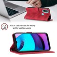 thumbnail image 4 of Compatible with Motorola Moto E30/ E40 Classic Embossed PU Leather Case with Card Holder Shockproof Cover, 4 of 5