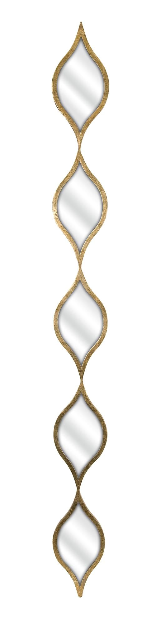 Ophelia Five Teardrops Wall Mirror