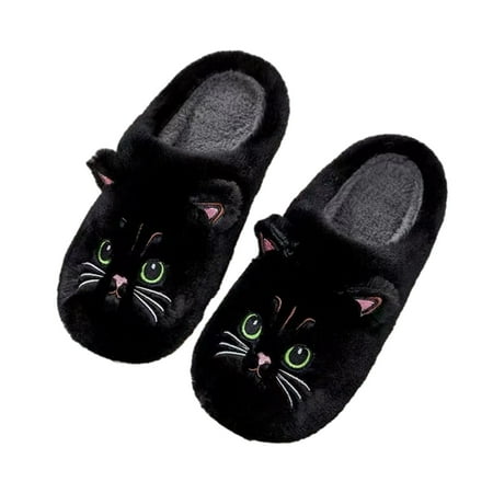 

Fesfesfes Shoes for Women Women s Cute Slippers Warm Winter Slippers Soft Fleece Plush House Slippers Indoor Outdoor 5.5-6(36-37)
