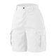 thumbnail image 4 of MKLEKYY Pijama Corto Para Mujer, Pantalones Cortos De Verano, Pantalones Cargo Con Bolsillos De Color Liso, Pantalones Casuales De Cintura Alta, 4 of 4
