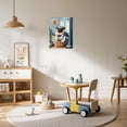 thumbnail image 5 of Laundry Room Canvas Wall Art Laundry Sign Painting Prints Vintage Laundry Funny Dog Artwork Decor for Laundromat Dry Cleaning Store Framed, 5 of 8