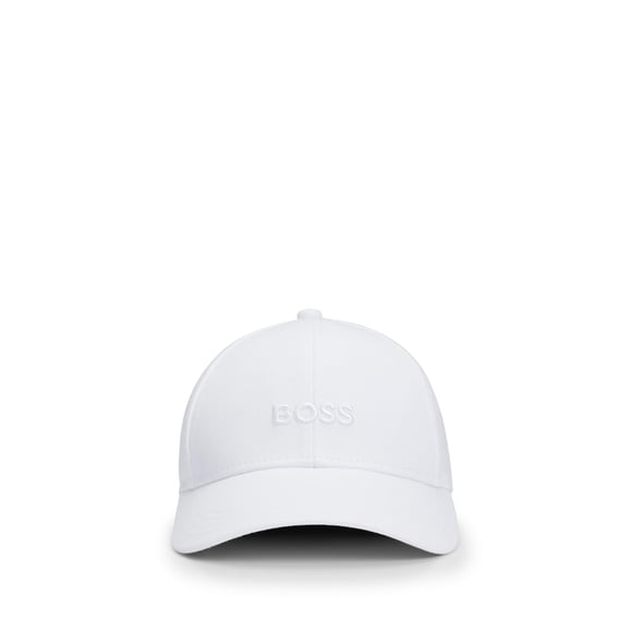 Gorra BOSS Center Logo Tela de sarga de algodón