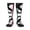 3 Black, variant on Womens Pisa Tower Italian Flag Knee High Socks Comfy Thermal Boot Long Socks