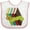 White and Pink, variant on Inktastic Bookworm Books Reading Boys or Girls Baby Bib